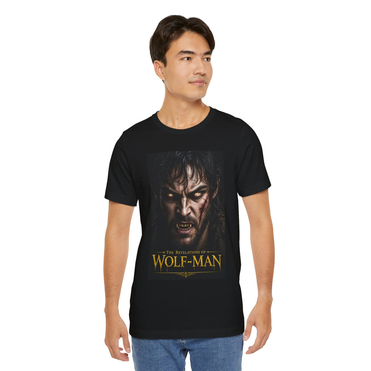 The Revelations of Wolf-Man Graphic Tee - The Legendary Folklore Chronicles official product