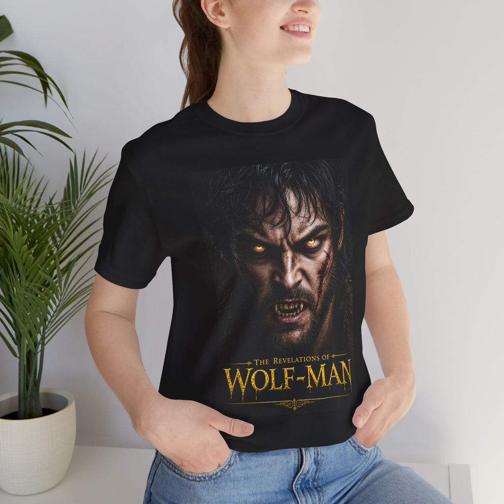 The Revelations of Wolf-Man Graphic Tee - The Legendary Folklore Chronicles official product