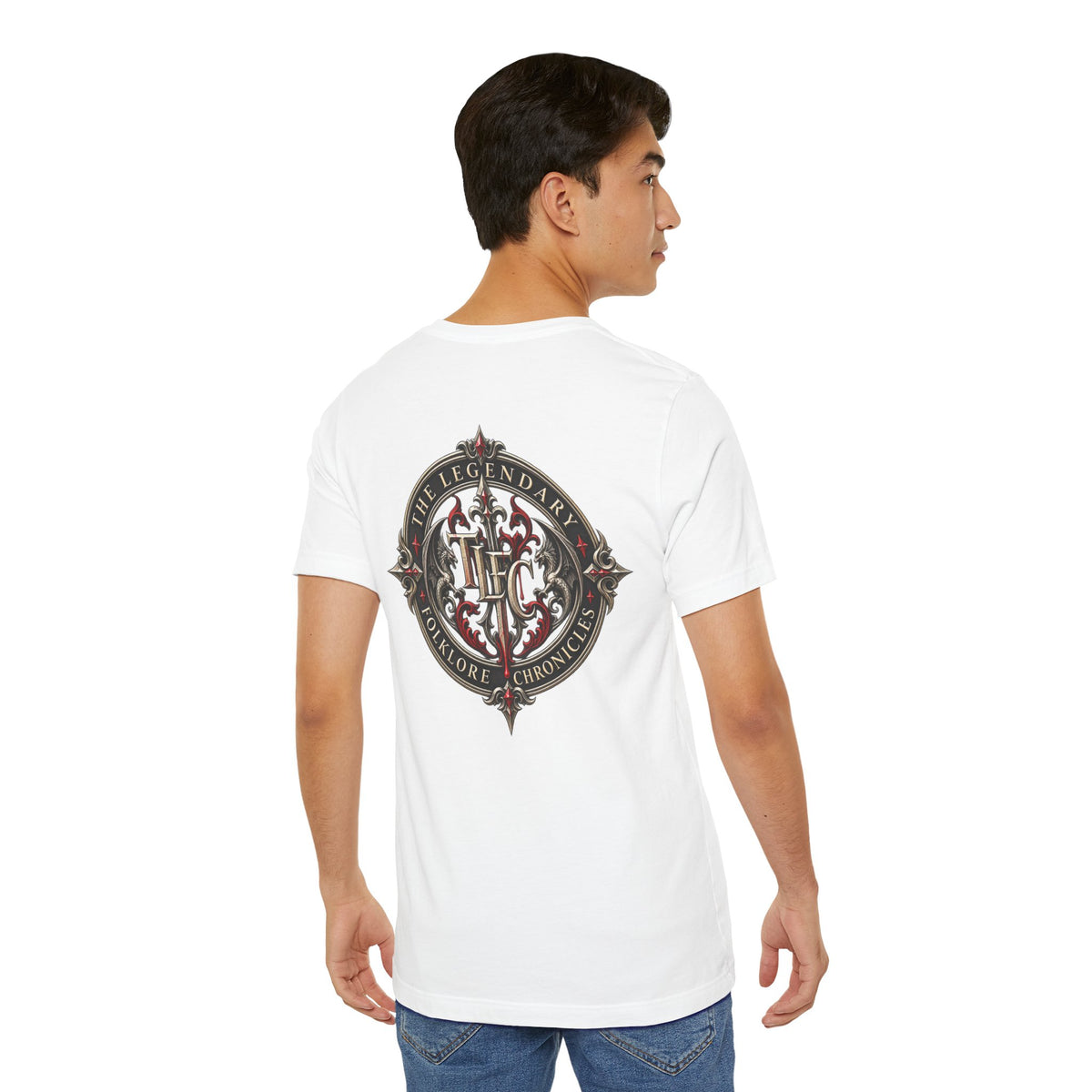 The Revelations of Dracula Part Two White Graphic Tee - The Legendary Folklore Chronicles official product