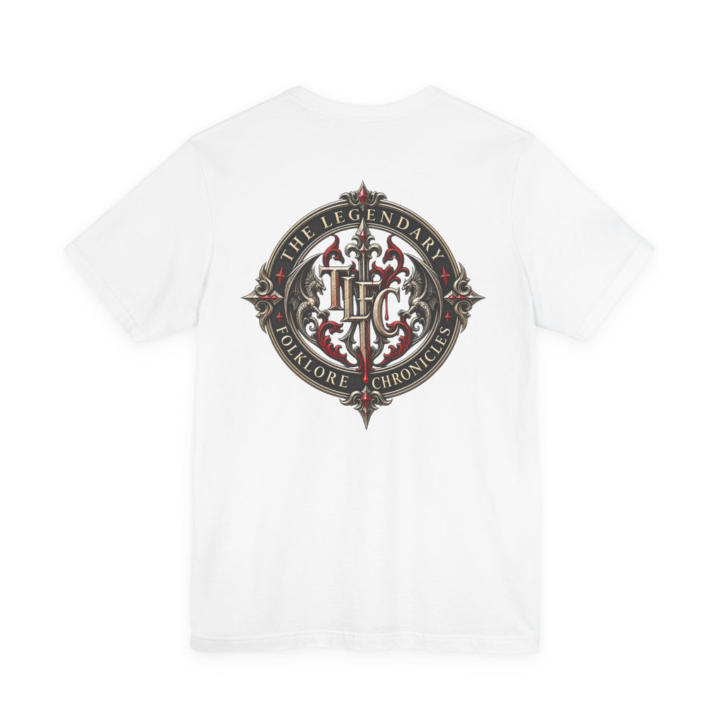 The Revelations of Dracula Part Two White Graphic Tee - The Legendary Folklore Chronicles official product