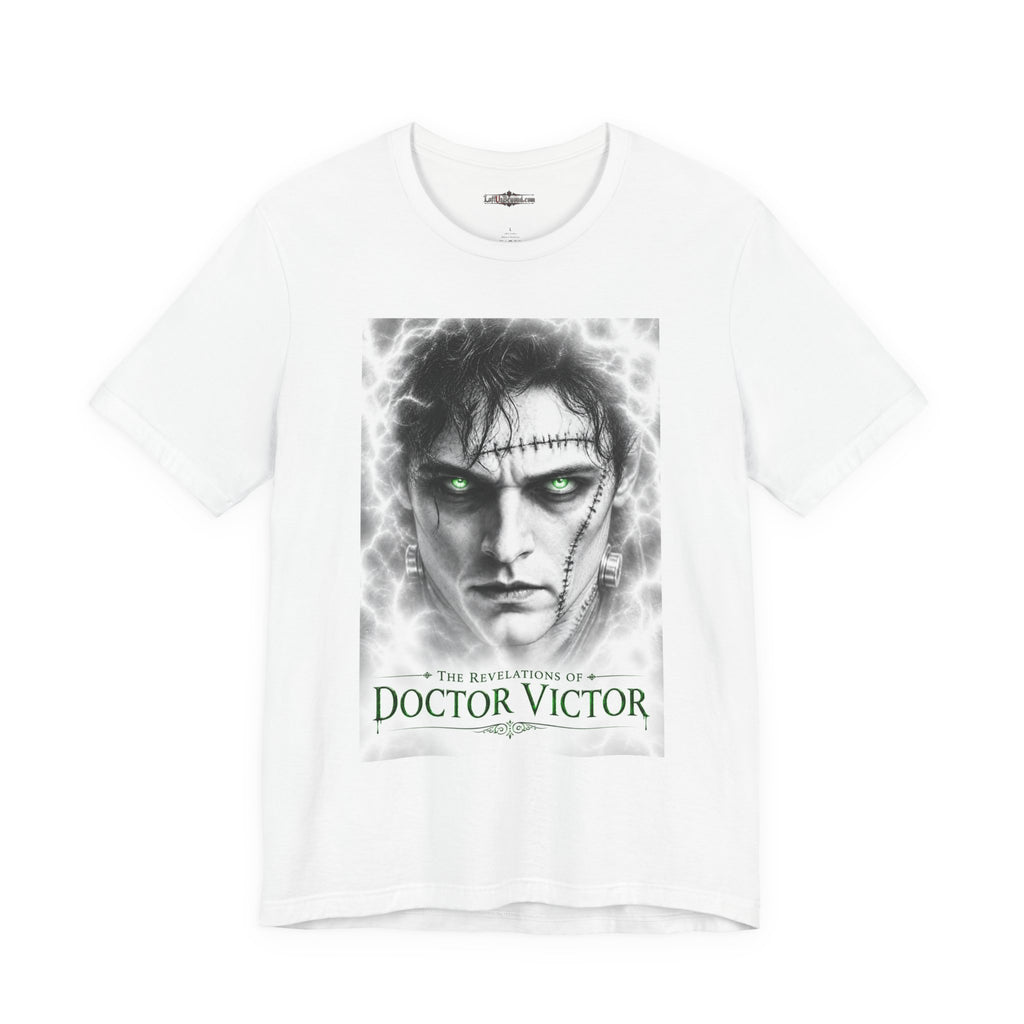 The Revelations of Doctor Victor White Graphic Tee - The Legendary Folklore Chronicles official product