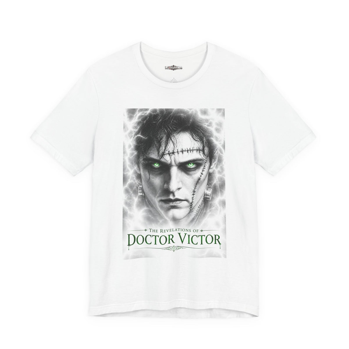 The Revelations of Doctor Victor White Graphic Tee - The Legendary Folklore Chronicles official product