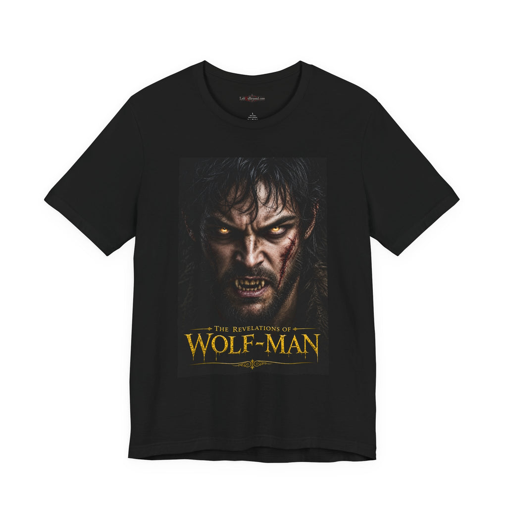 The Revelations of Wolf-Man Graphic Tee - The Legendary Folklore Chronicles official product