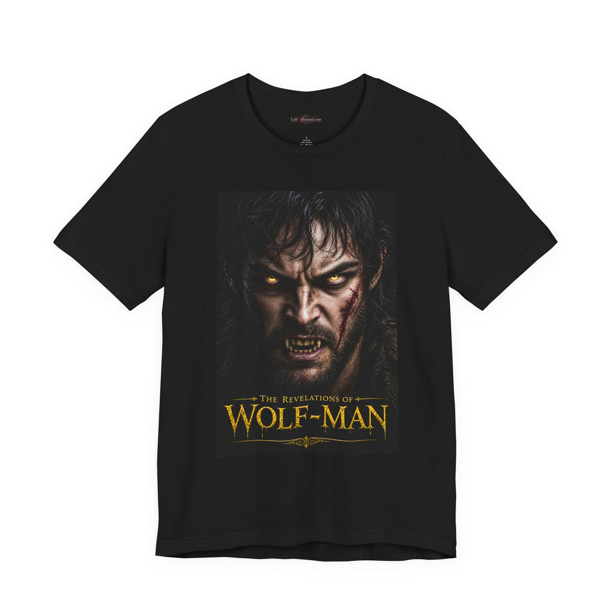 The Revelations of Wolf-Man Graphic Tee - The Legendary Folklore Chronicles official product